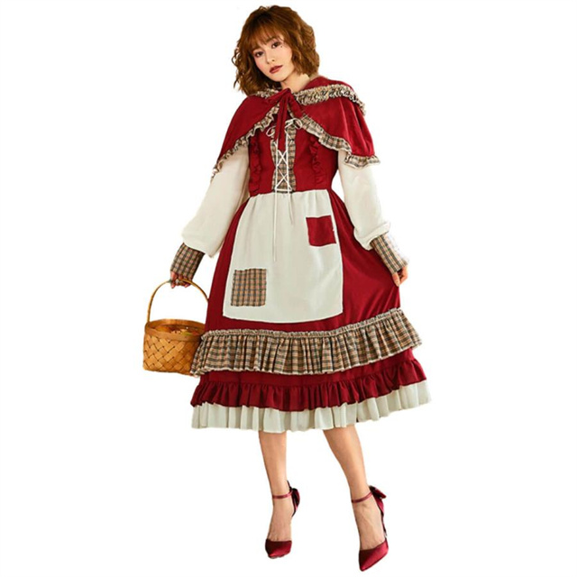 赤ずきん コスプレ ハロウィン 仮装 レディース あかずきん